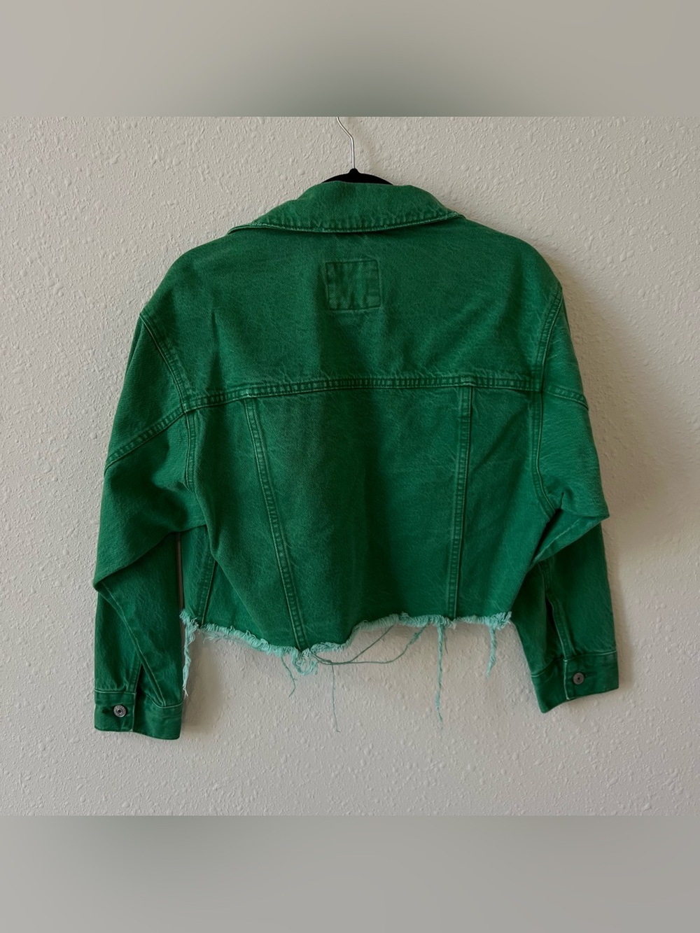 Abercrombie green denim jacket - Picture 6 of 6